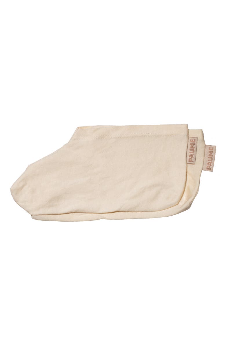 PAUME Organic Cotton Overnight Socks, Main, color, Beige