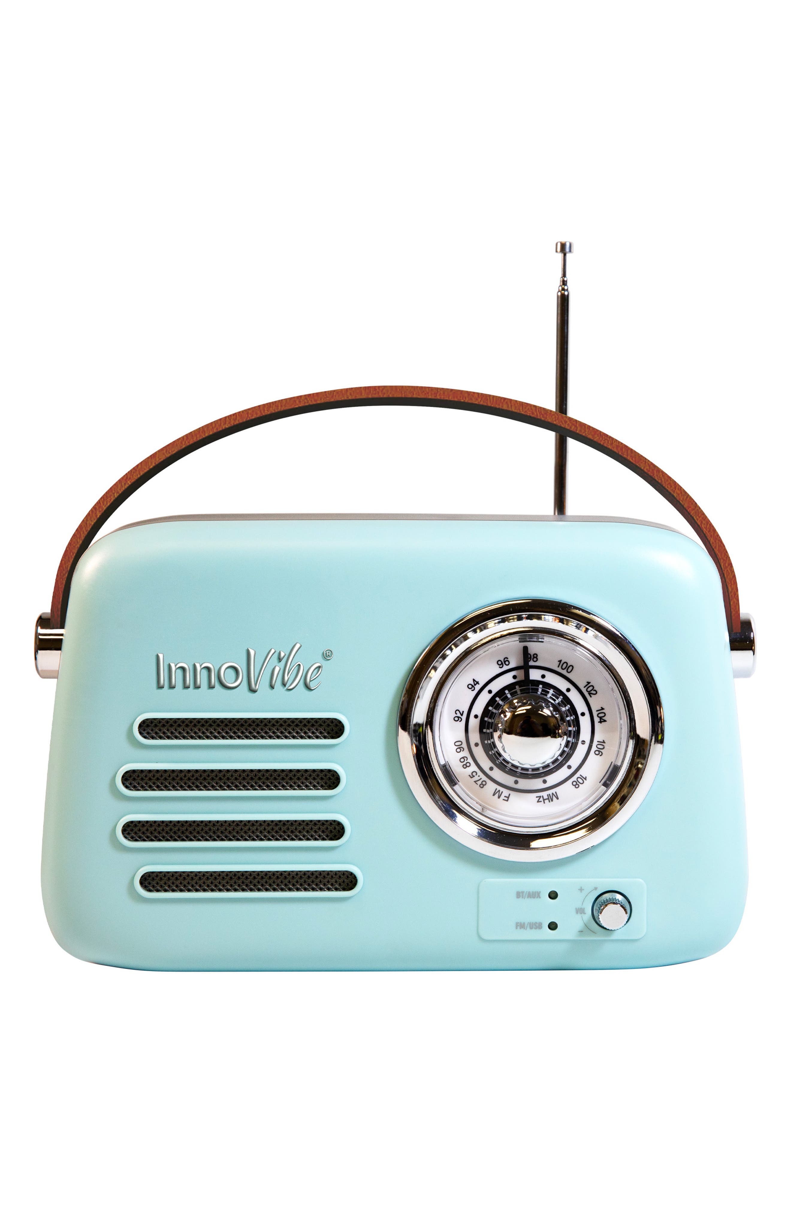 Innovibe Retro Party Wireless Speaker with FM Radio