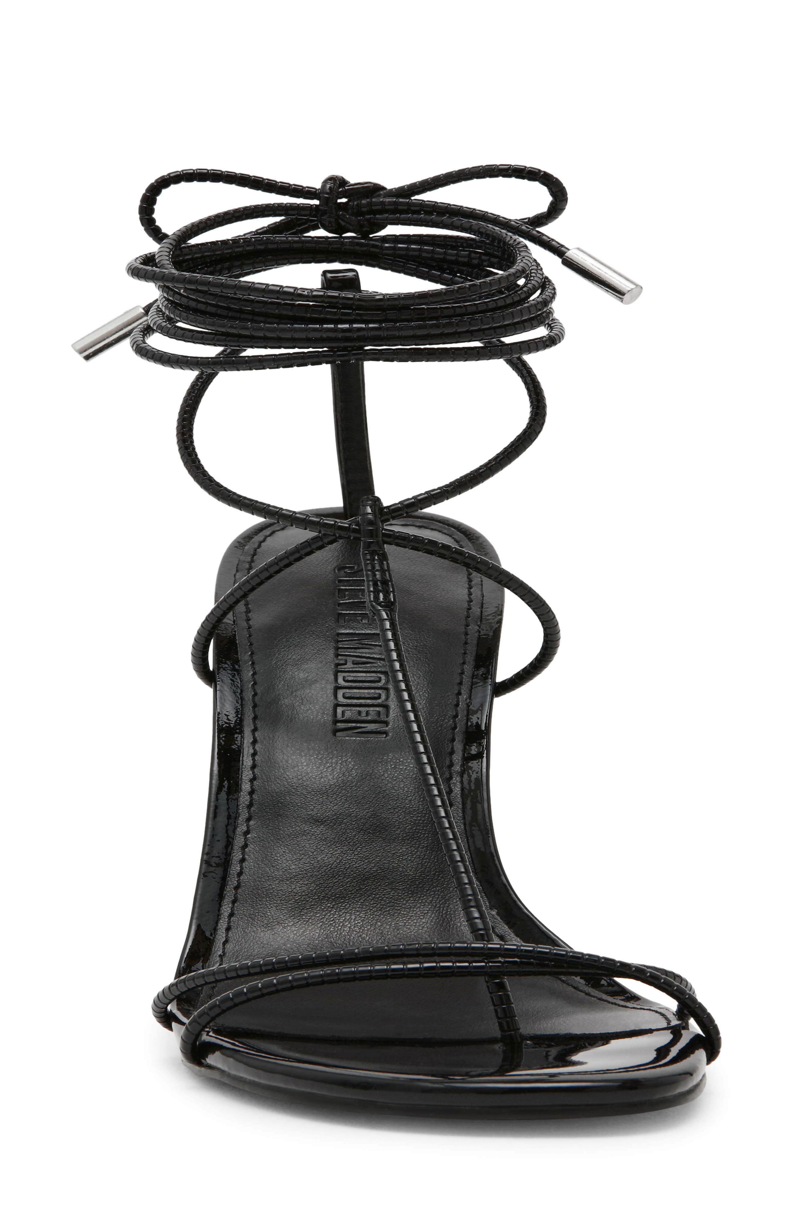 Temptation Strappy Sandal, Alternate, color, BLACK