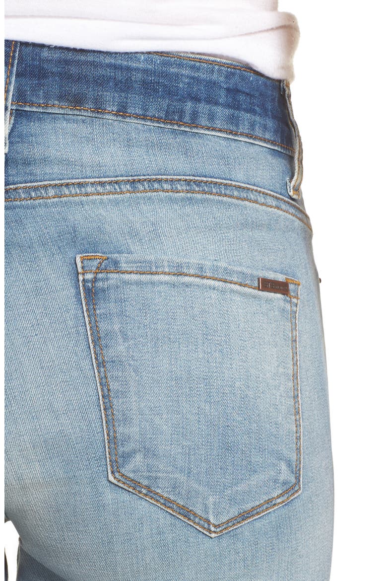 Ellie Ripped High Waist Skinny Jeans, Alternate, color, HILL GROVE