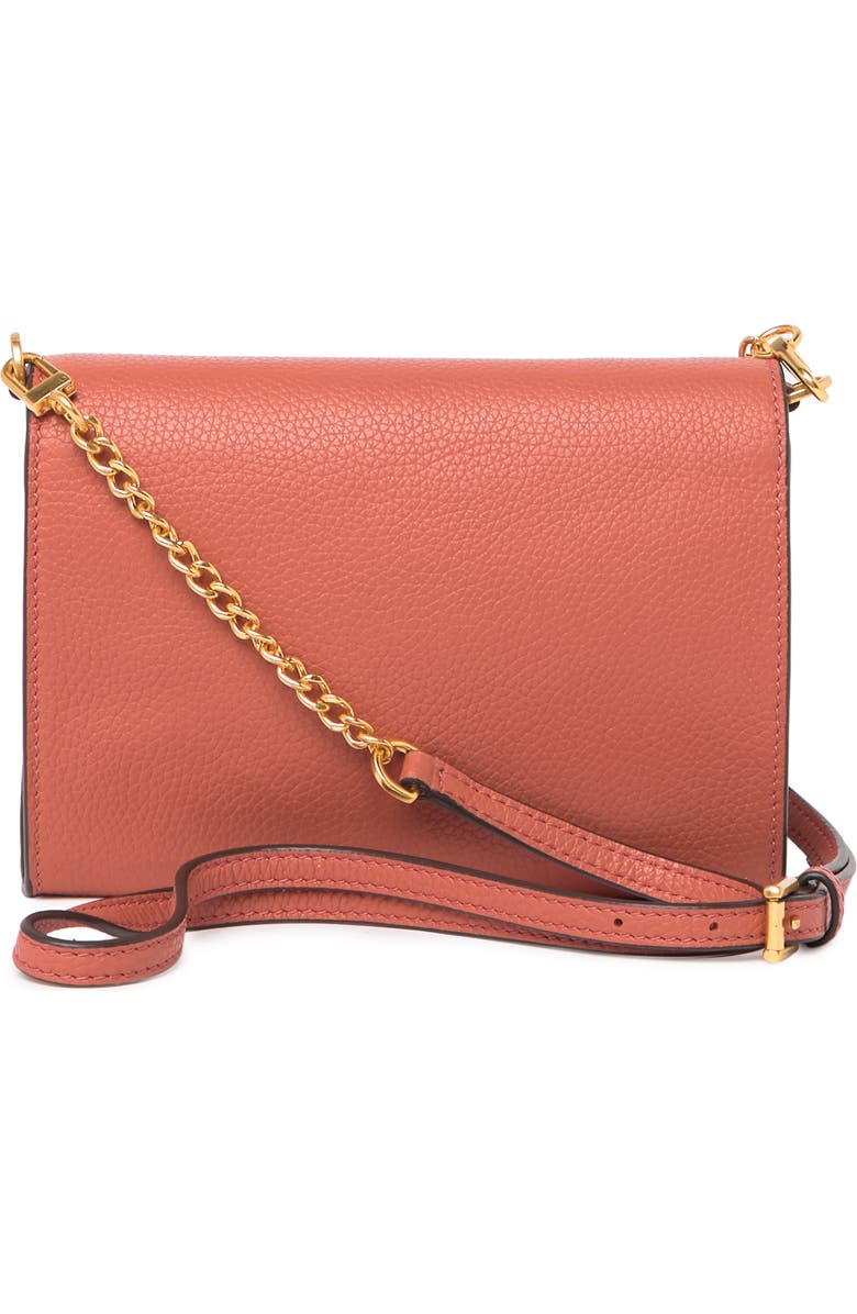 Tory Burch Britten Combo Leather Crossbody Bag, Alternate, color,