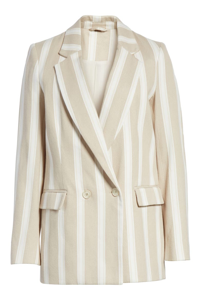 Uptown Girl Blazer, Alternate, color, IVORY COMB