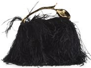 Erdem Mini Bloom Feather Bag