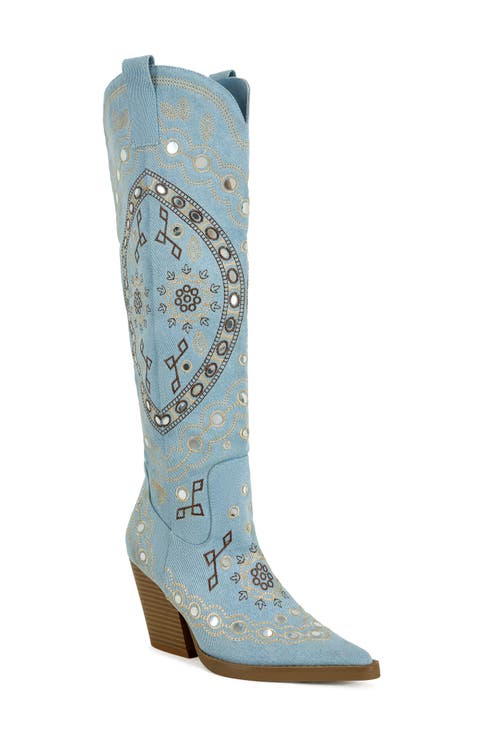 Aamina Over the Knee Western Boot (Women)