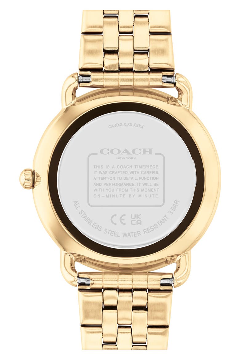 Elliot Bracelet Watch, 36mm, Alternate, color, WHITE SUNRAY