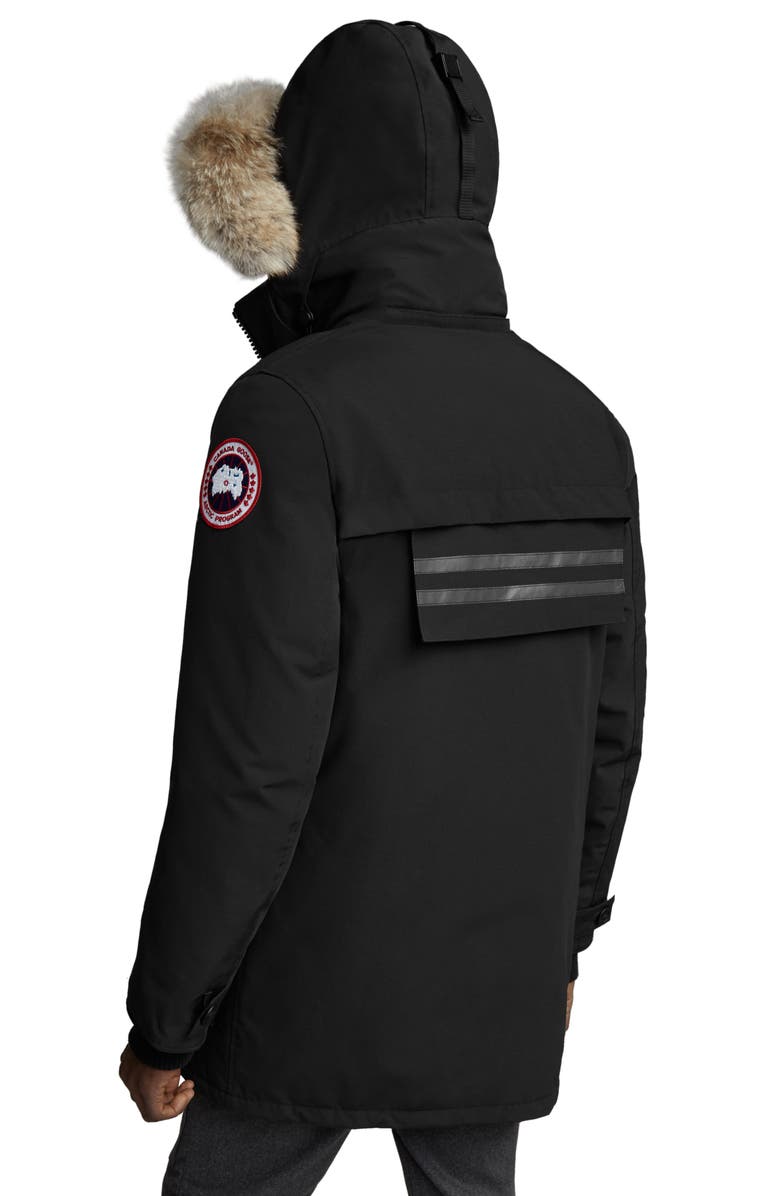 Canada Goose Erickson Down Parka with Genuine Coyote Fur Trim, Alternate, color, 