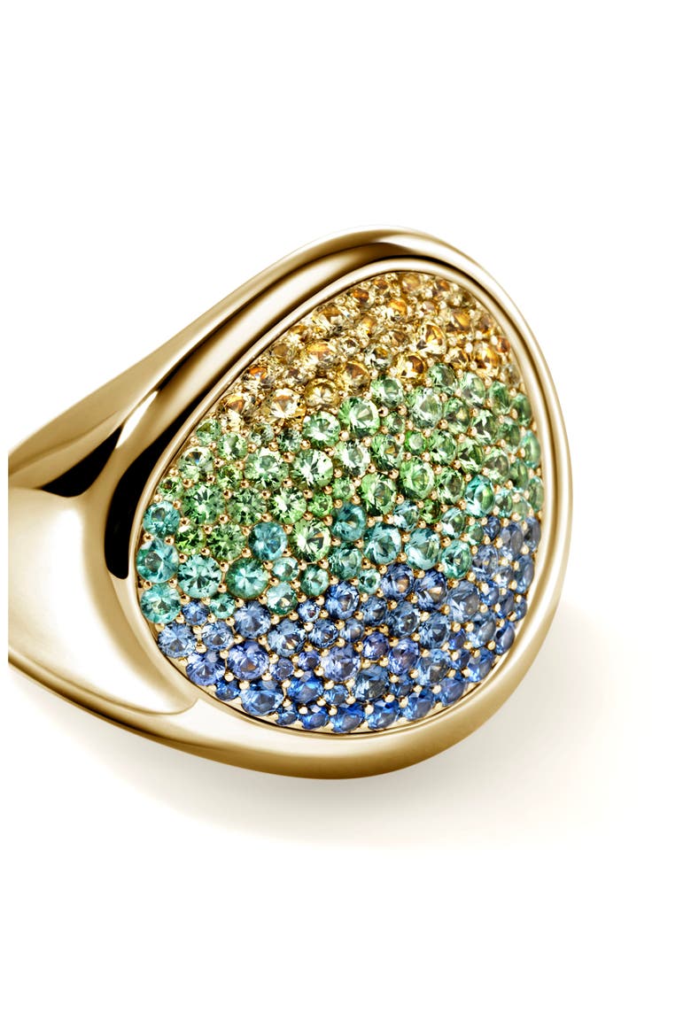 Artisan Series 18k Gold Multi-Stone Pebble Ring, Alternate, color, GOLD