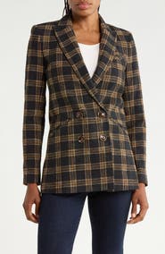 Veronica Beard Oria Plaid Dickey Jacket