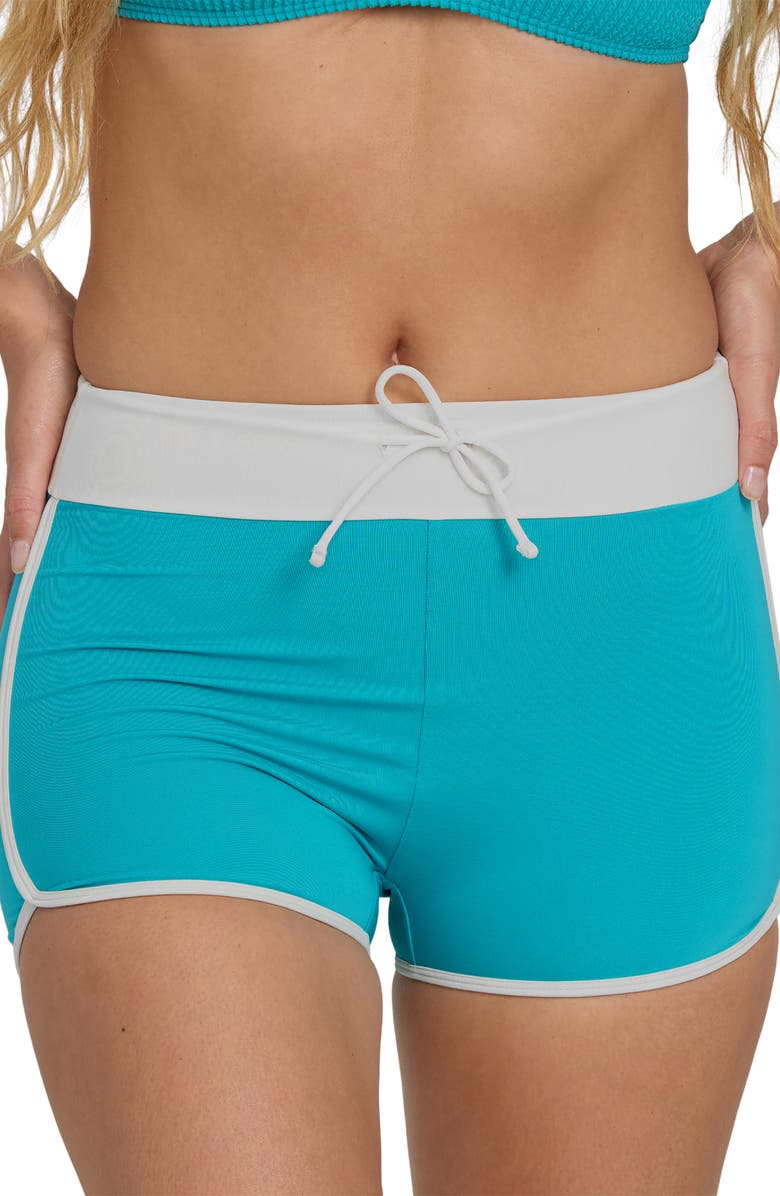 Billabong High Tide Drawstring Swim Shorts, Alternate, color, Bright Marine