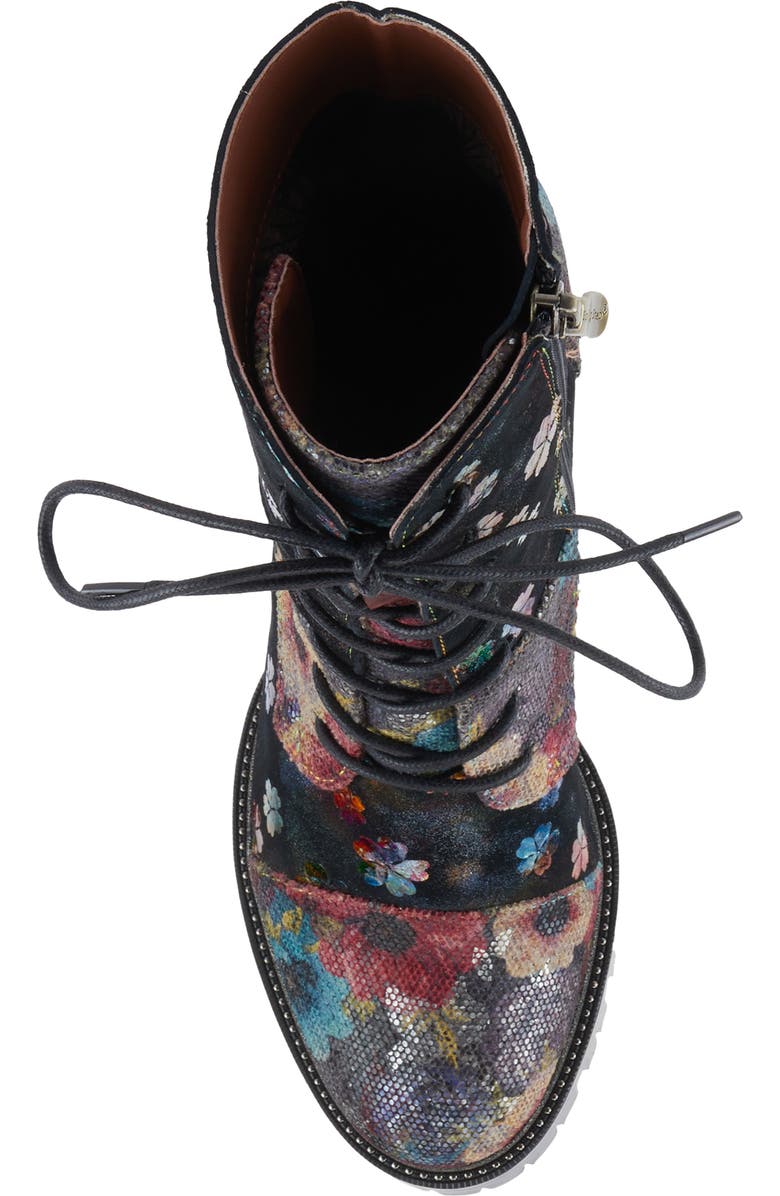 L'Artiste by Spring Step Flutterback Block Heel Bootie, Alternate, color,