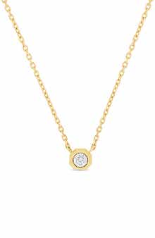 Bony Levy Monaco 18K Yellow Gold Diamond Pendant Necklace