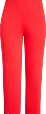 Anne Klein Hollywood Waist Straight Leg Ankle Pull-On Pants
