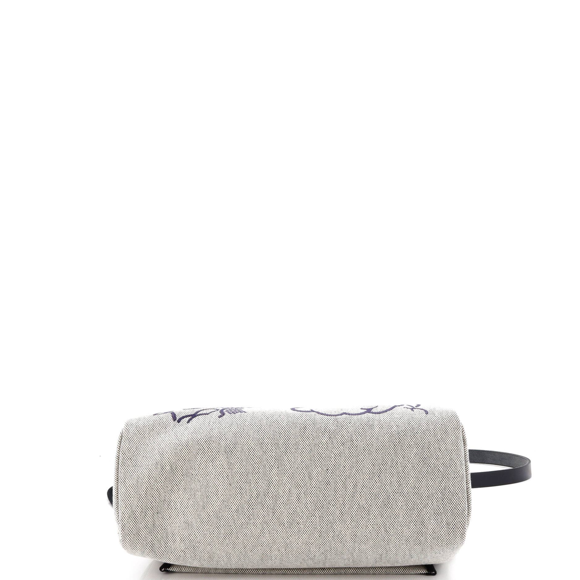 Pre-Owned Hermes Herbag Zip Pegase Pop Toile and Leather 31, Alternate, color, Noir