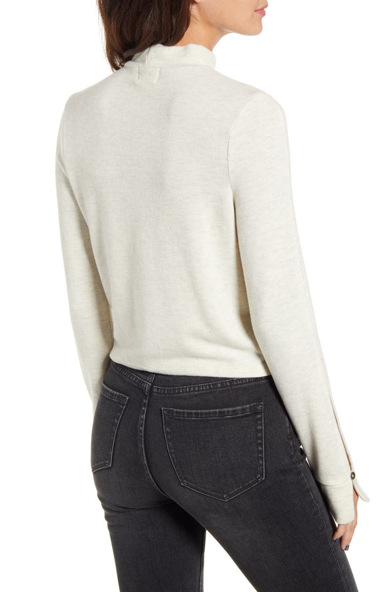 PST by Project Social T Long Sleeve Mock Neck Tee, Alternate, color,