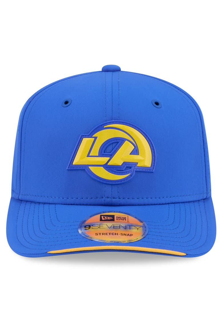 Men's New Era Royal Los Angeles Rams 2026 Sideline 9SEVENTY Adjustable Hat, Alternate, color, Royal
