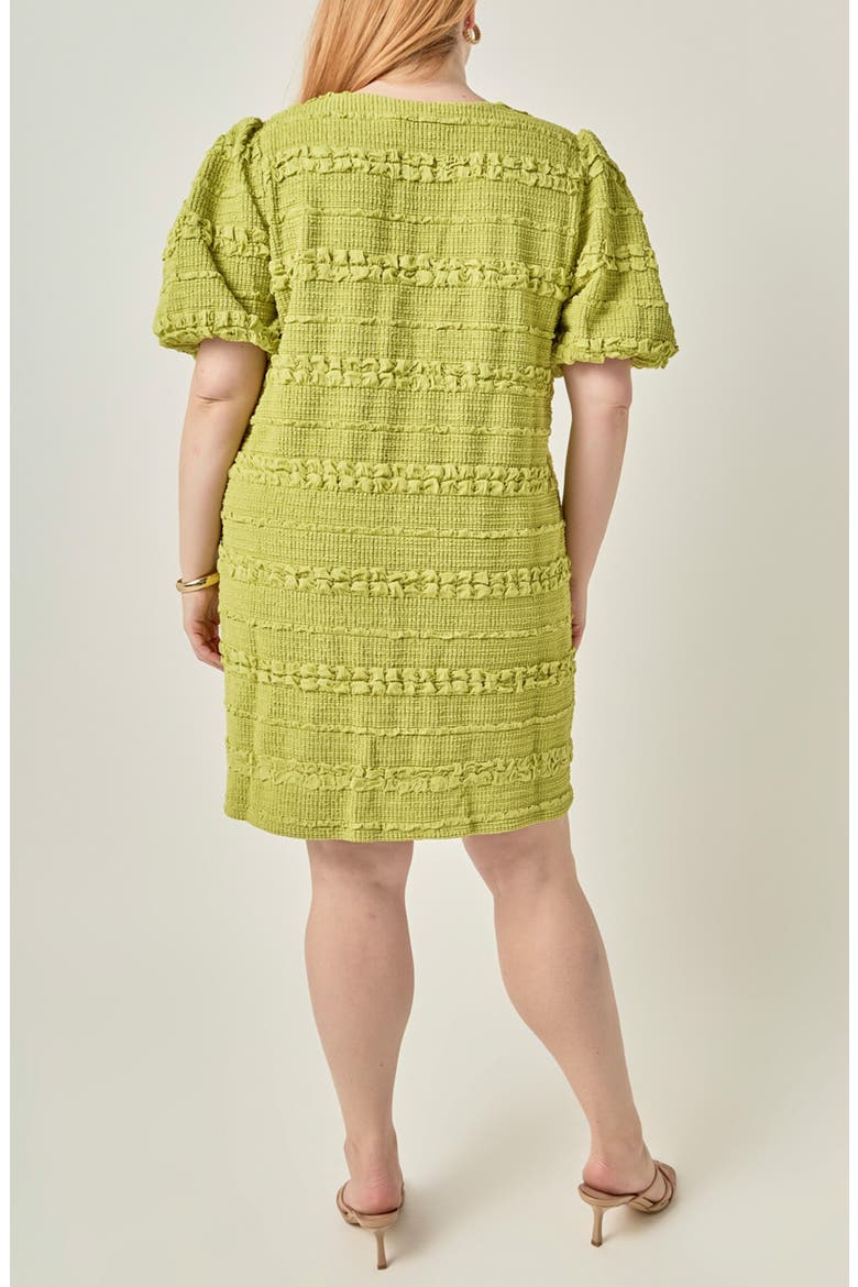 Smocked Minidress, Alternate, color, PISTACHIO
