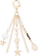 Leith Starfish Beaded Bag Charm