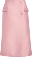 Stine Goya Crepon Pencil Midi Skirt