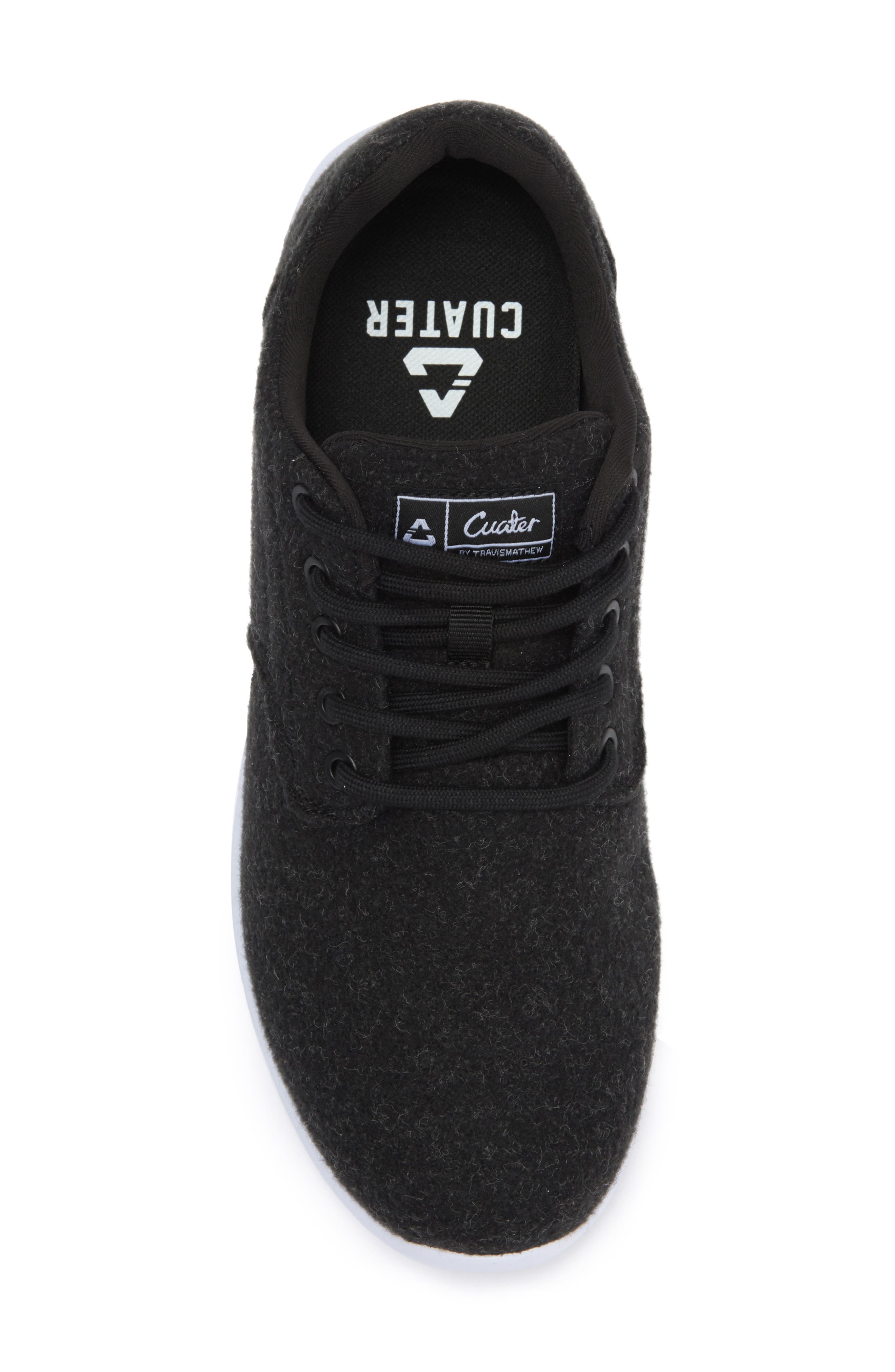 TravisMathew The Daily Sneaker, Alternate, color, True Black