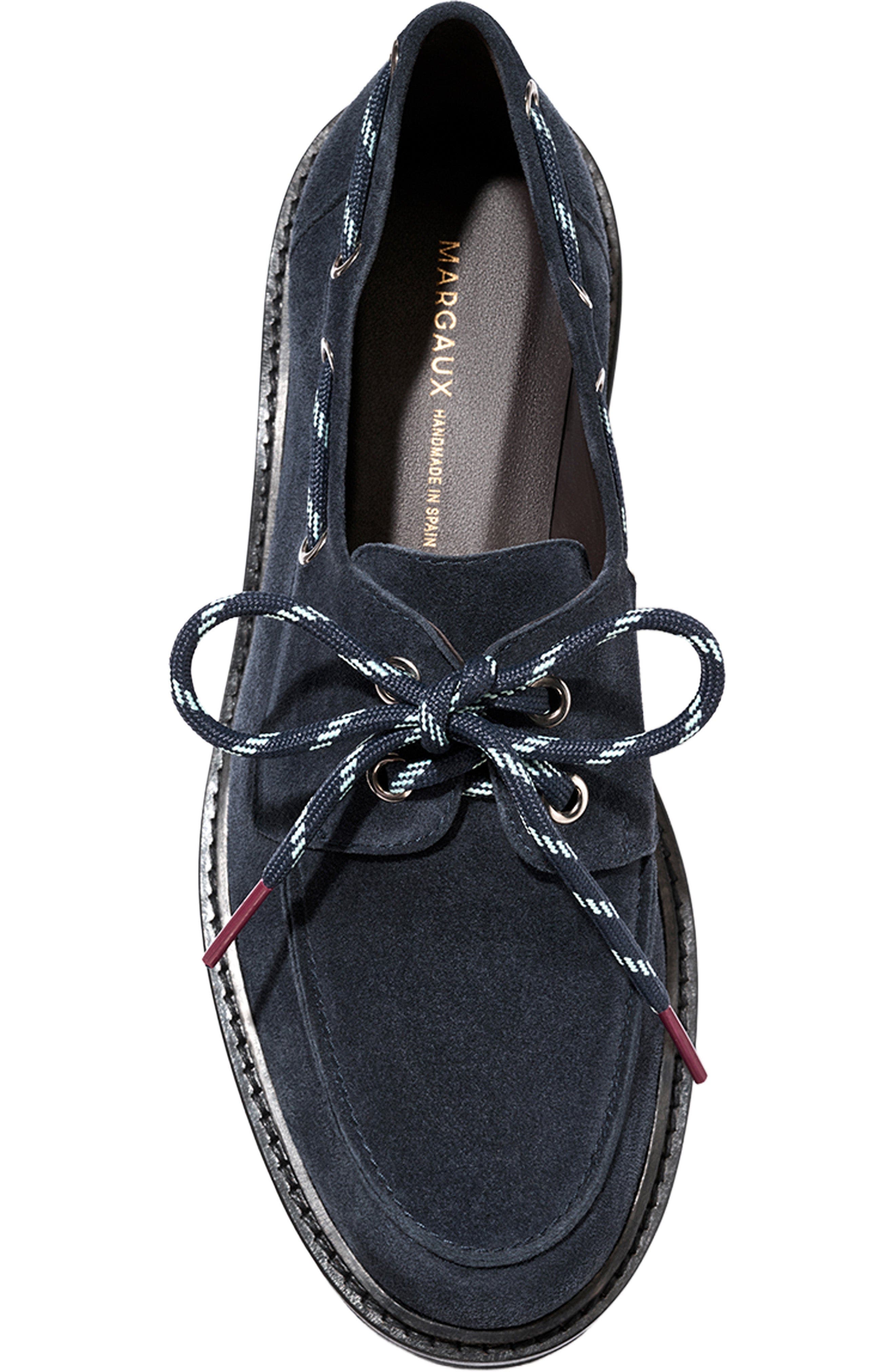 The Marine Loafer, Alternate, color, Vintage Navy Suede