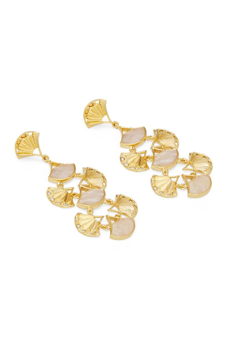 PANKHA EARRINGS, Alternate, color, Gold Plated