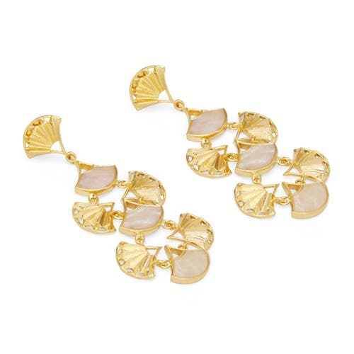 Dhwani Bansal Pankha Earrings In Gold