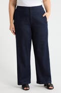 Eileen Fisher Wide Leg Denim Pants