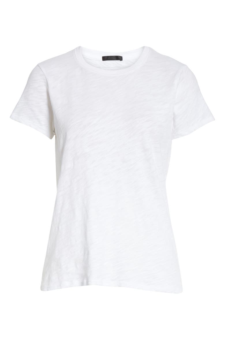 ATM Anthony Thomas Melillo Schoolboy Cotton Crewneck T-Shirt, Alternate, color, White