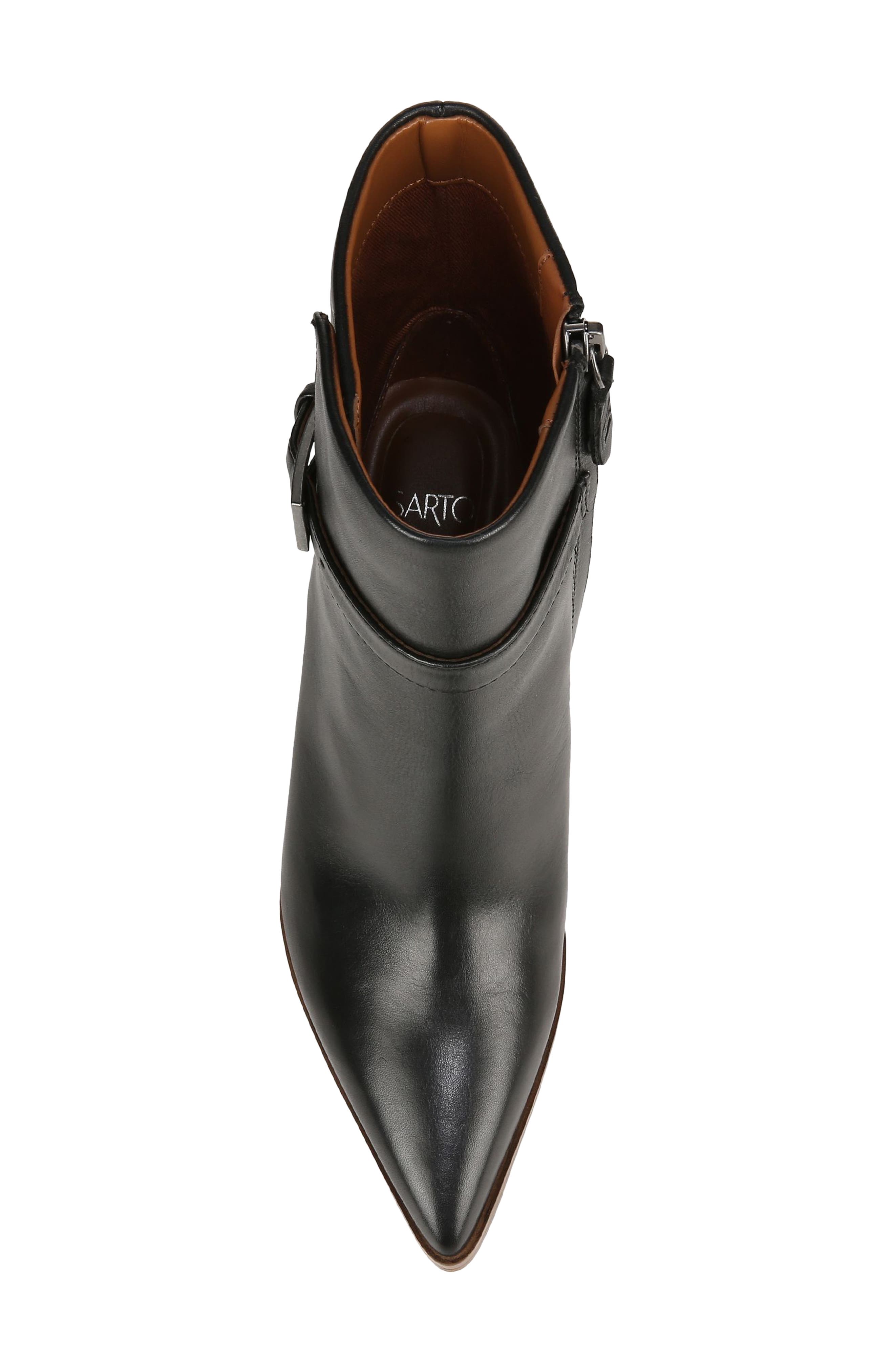 Franco Sarto Emina Pointed Toe Wedge Bootie, Alternate, color, 