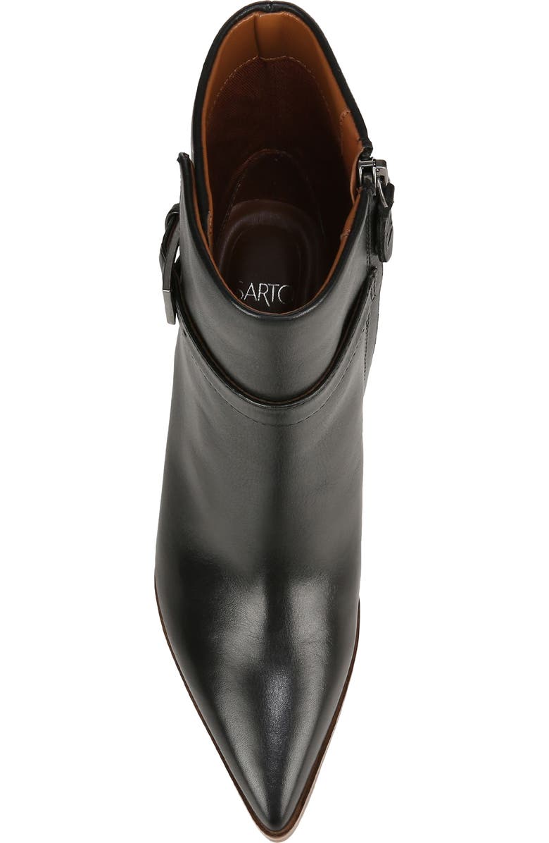 Franco Sarto Emina Pointed Toe Wedge Bootie, Alternate, color,