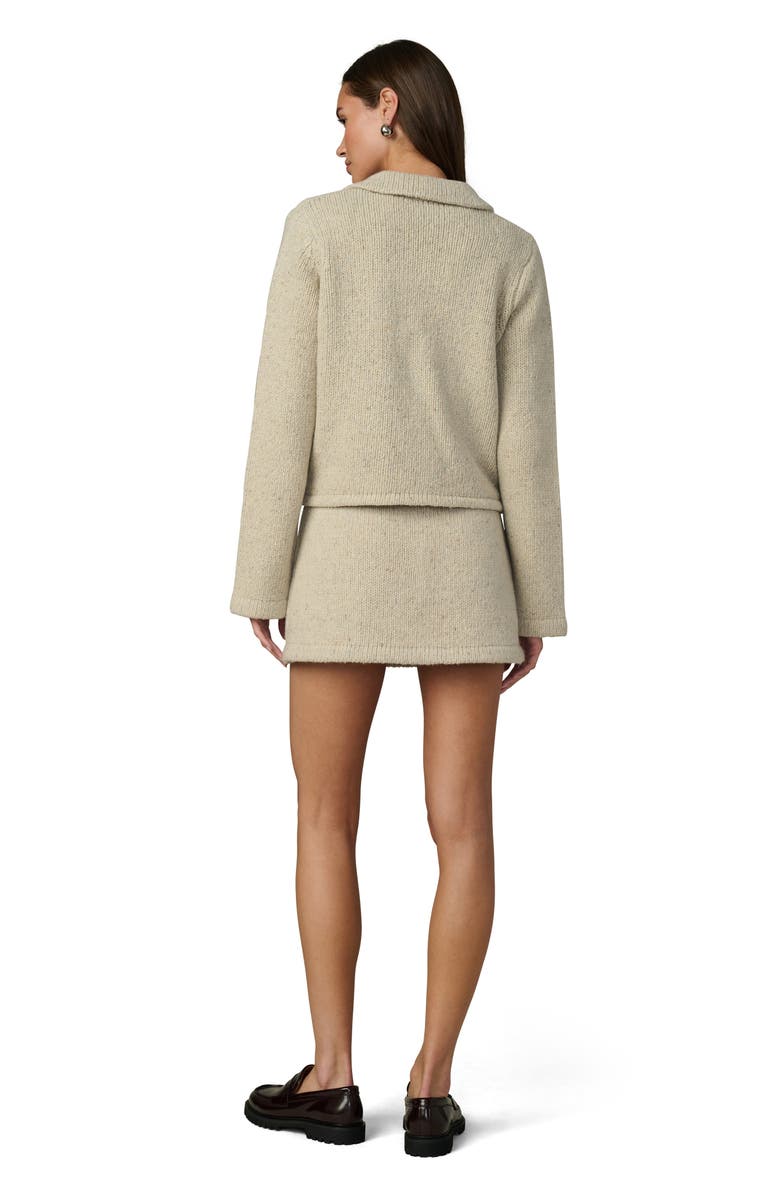 Joe's Jeans The Lennon Wool Blend Collared Cardigan, Alternate, color, Stone Marl