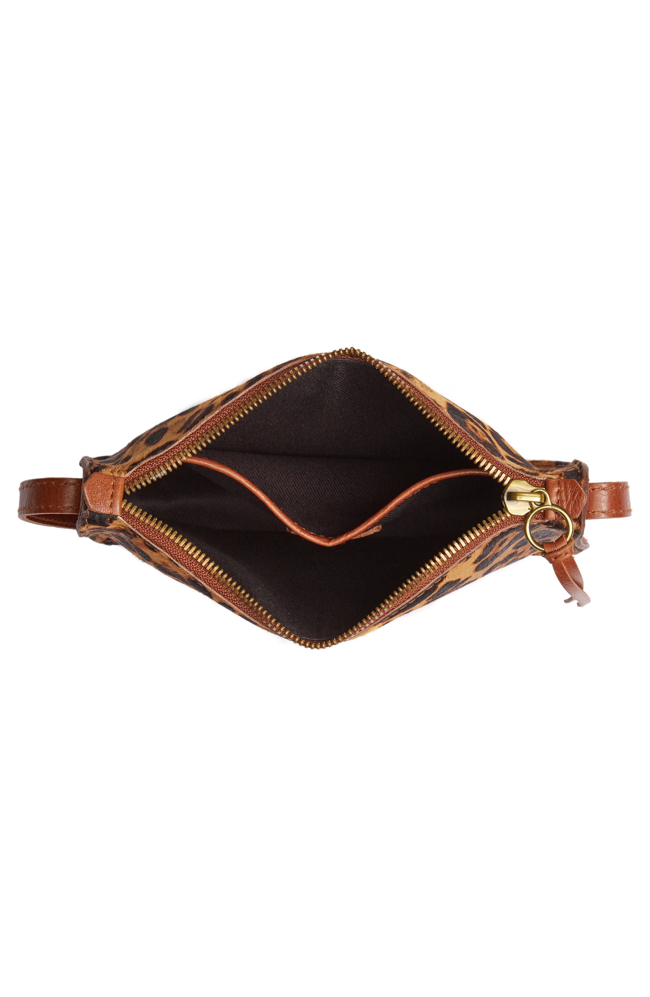 Madewell The Simple Genuine Calf Hair Crossbody Bag, Alternate, color, 