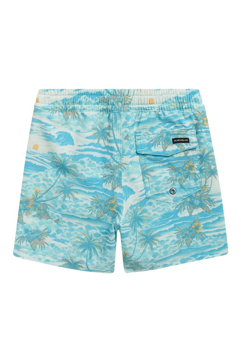 Kids' Surfsilk Mix Volley Swim Trunks, Alternate, color, AQUA