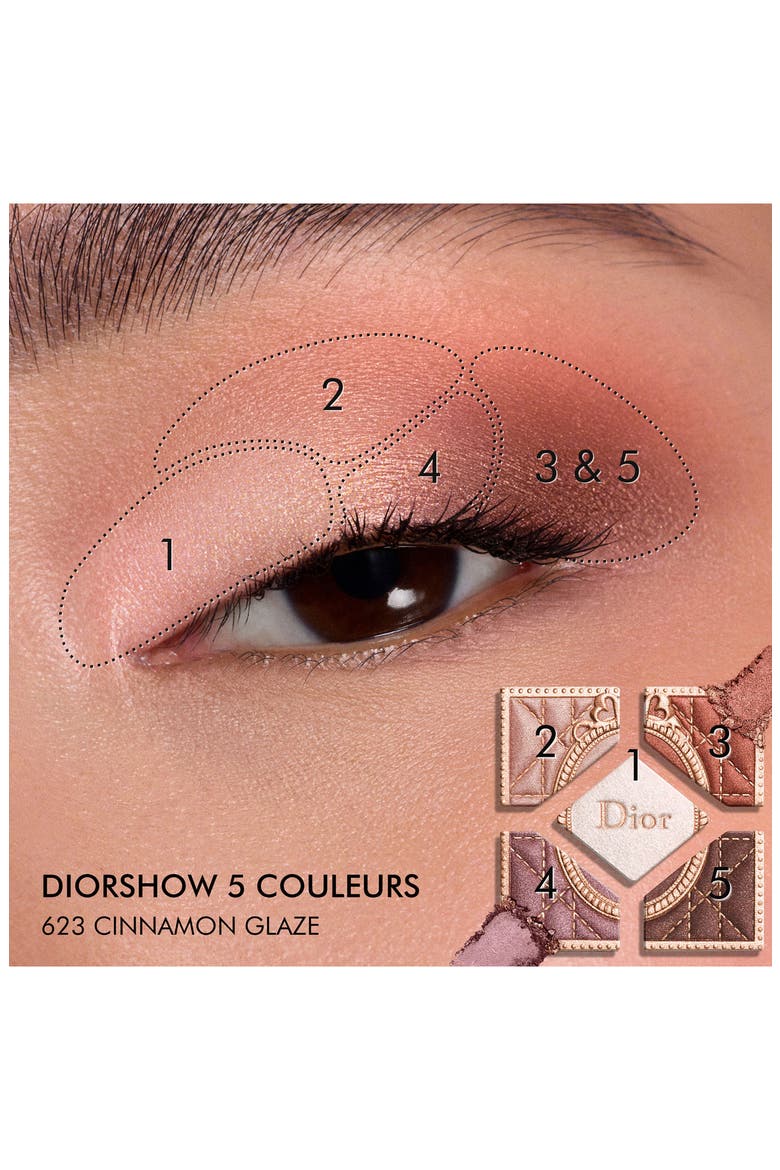 *Diorshow 5 Couleurs: Limited Edition Eyeshadow Palette, Alternate, color, 623 CINNAMON GLAZE