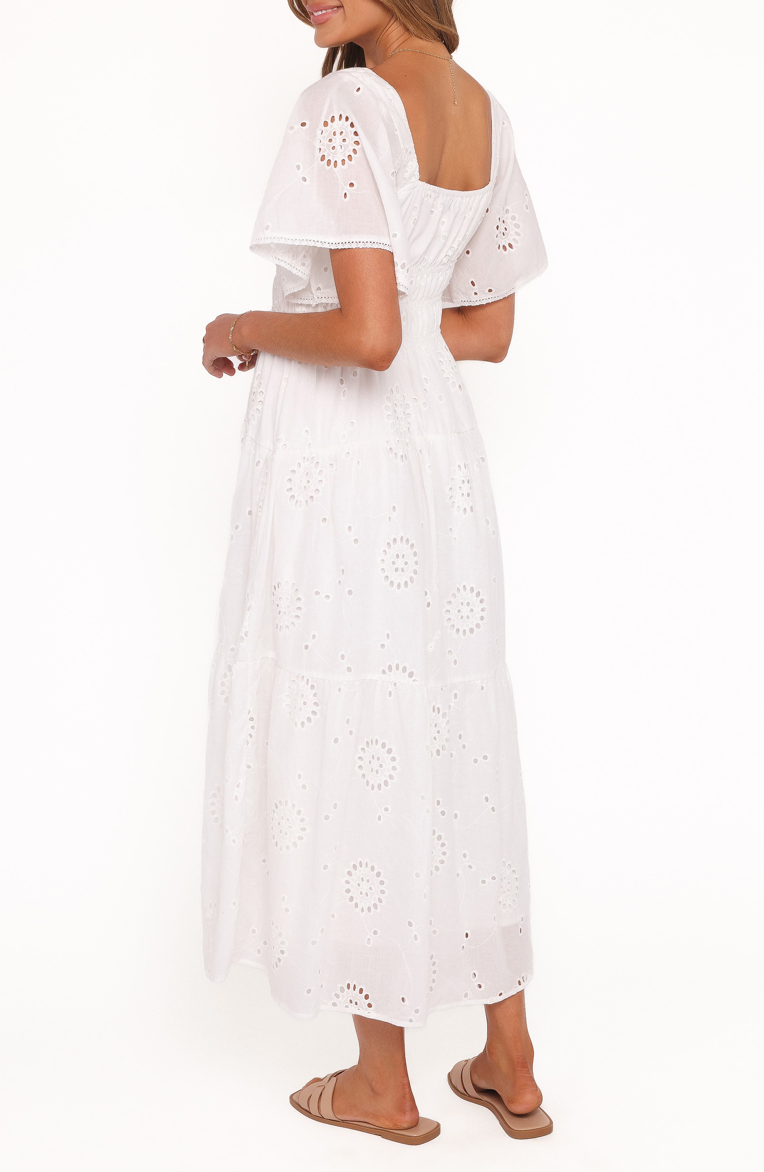 Tierney Eyelet Embroidered Midi Dress - image 2