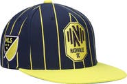 Mitchell & Ness Men's Mitchell & Ness Navy Nashville SC Team Pin Snapback Hat