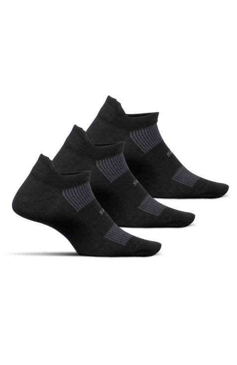 High Performance Ultra Light Ankle Sock  No Show Socks with Heel Tab