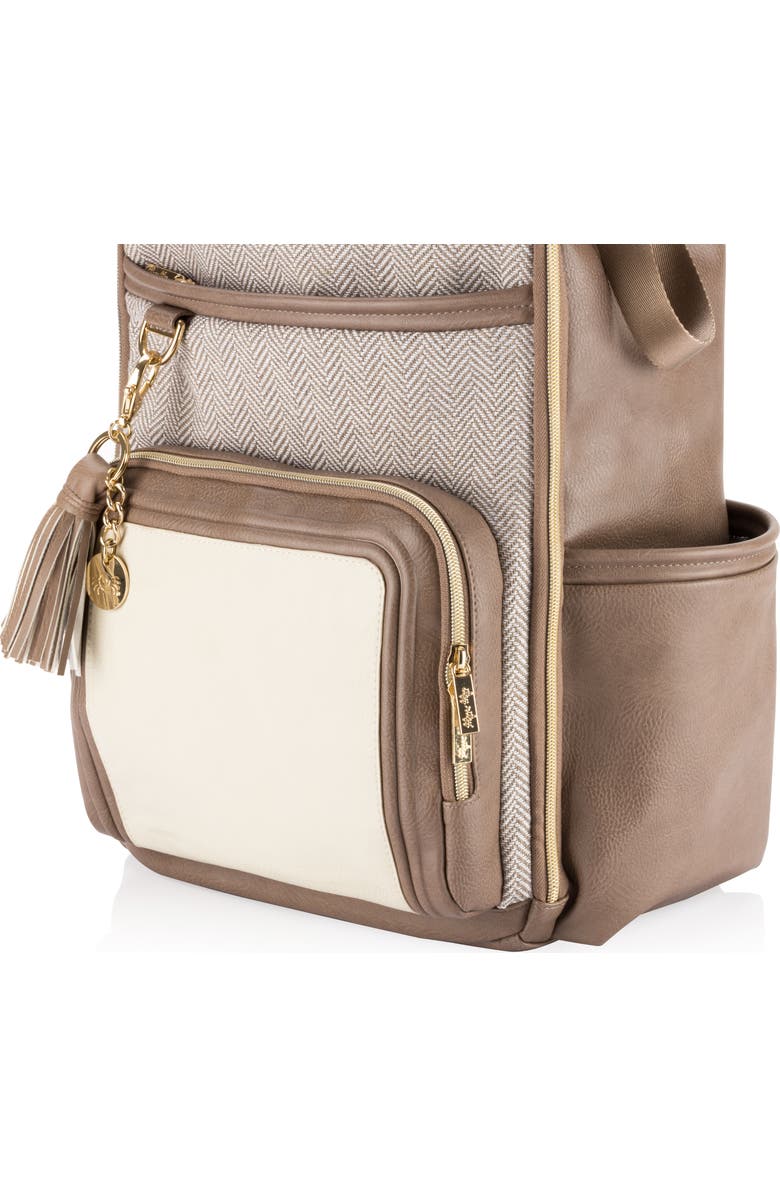 Itzy Ritzy Boss Plus Large Diaper Bag Backpack, Alternate, color, Vanilla Latte