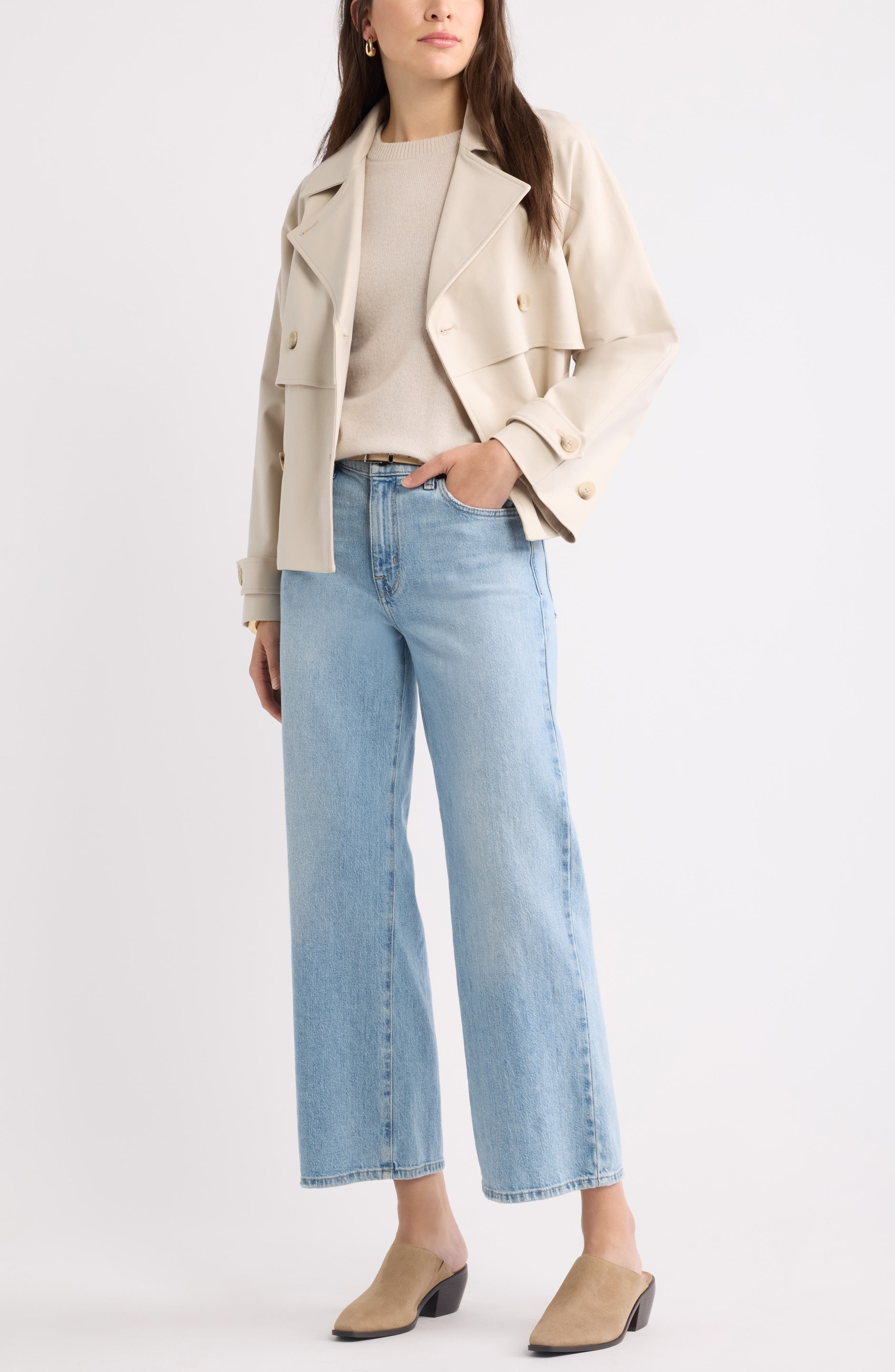 Monroe Mule, Alternate, color, TAN TAUPE