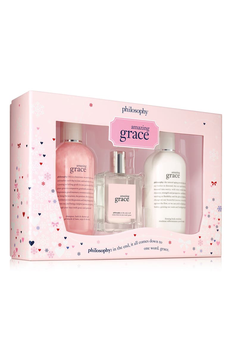 philosophy amazing grace small set, Main, color, 