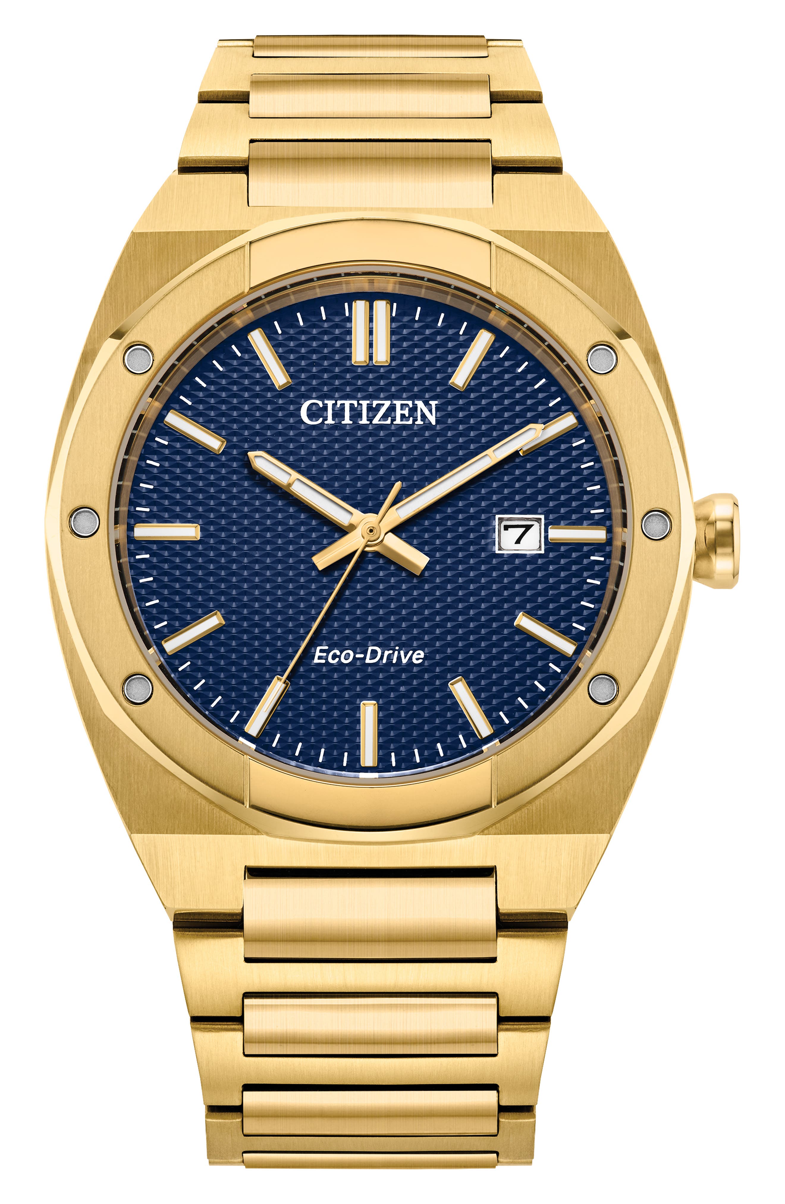 selected BLUE/ GOLD-TONE
