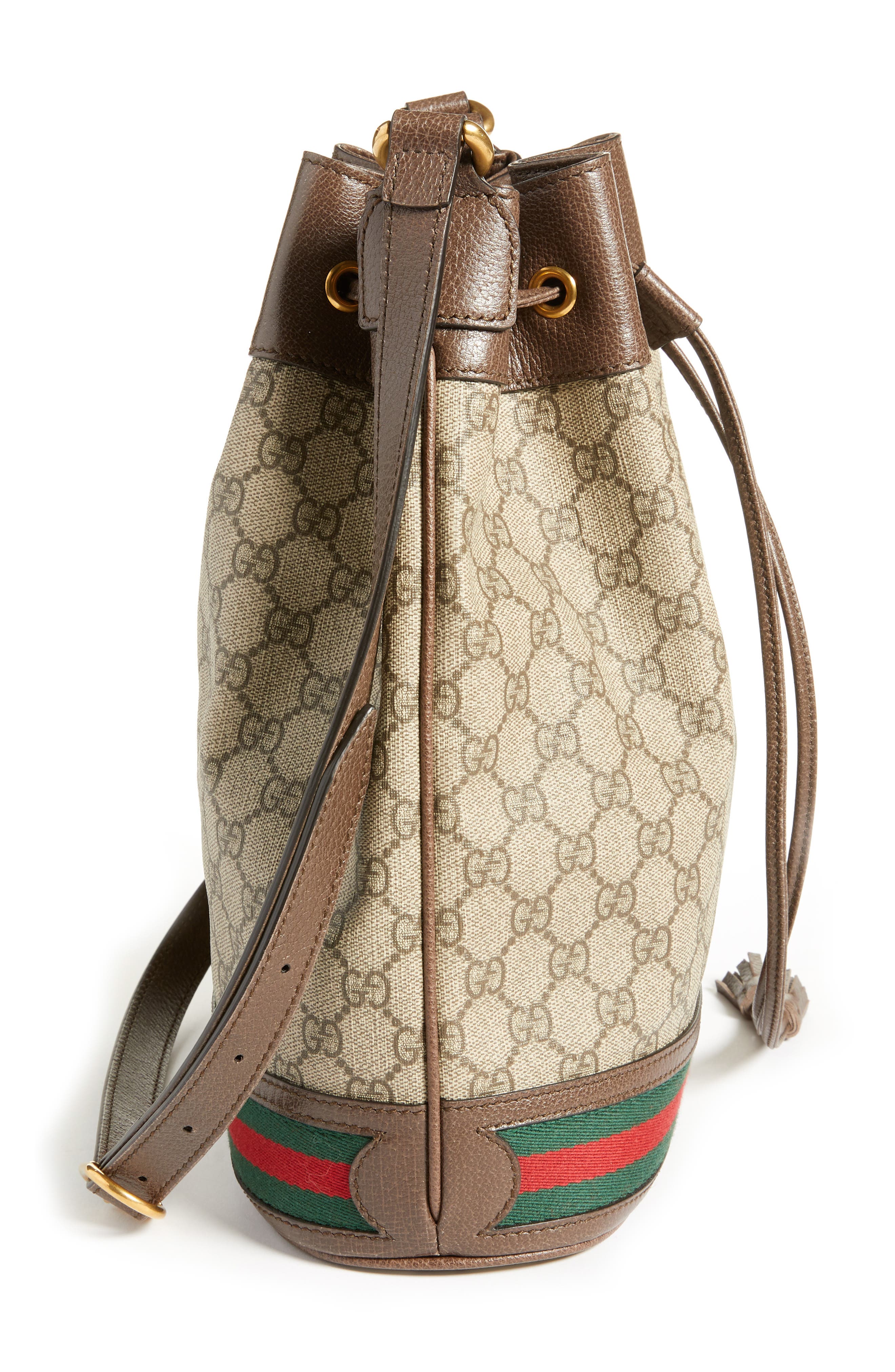 Gucci Bucket Shoulder Bag, Alternate, color, 