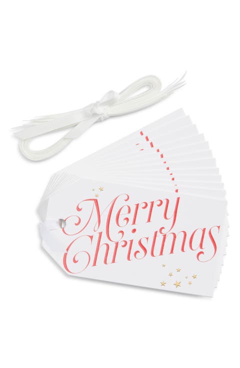 12-Pack Holiday Gift Tags