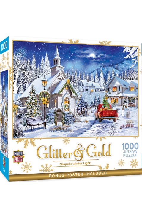 Chapel's Winter Light 1000pc Puzzle