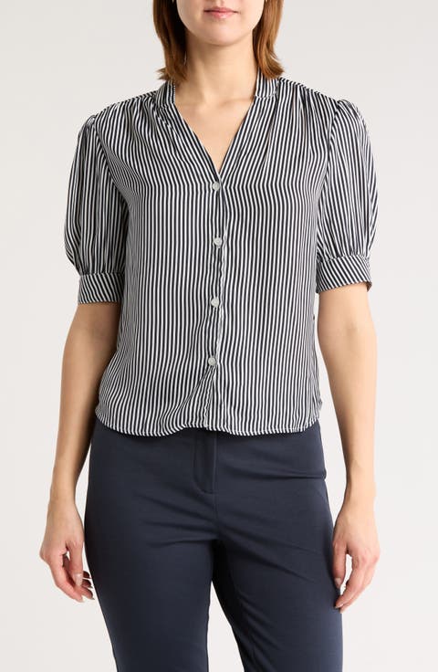Short Sleeve Airflow Blouse