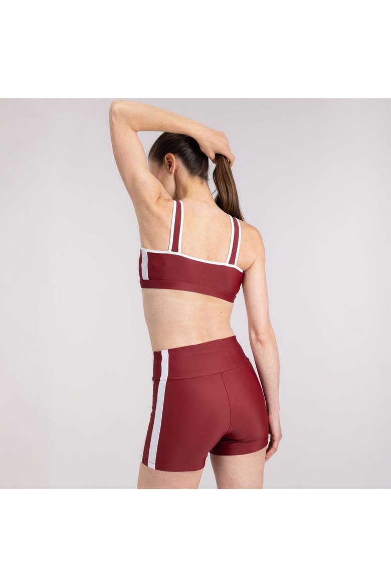 Sports Bikini Short - Women's, Alternate, color, Red