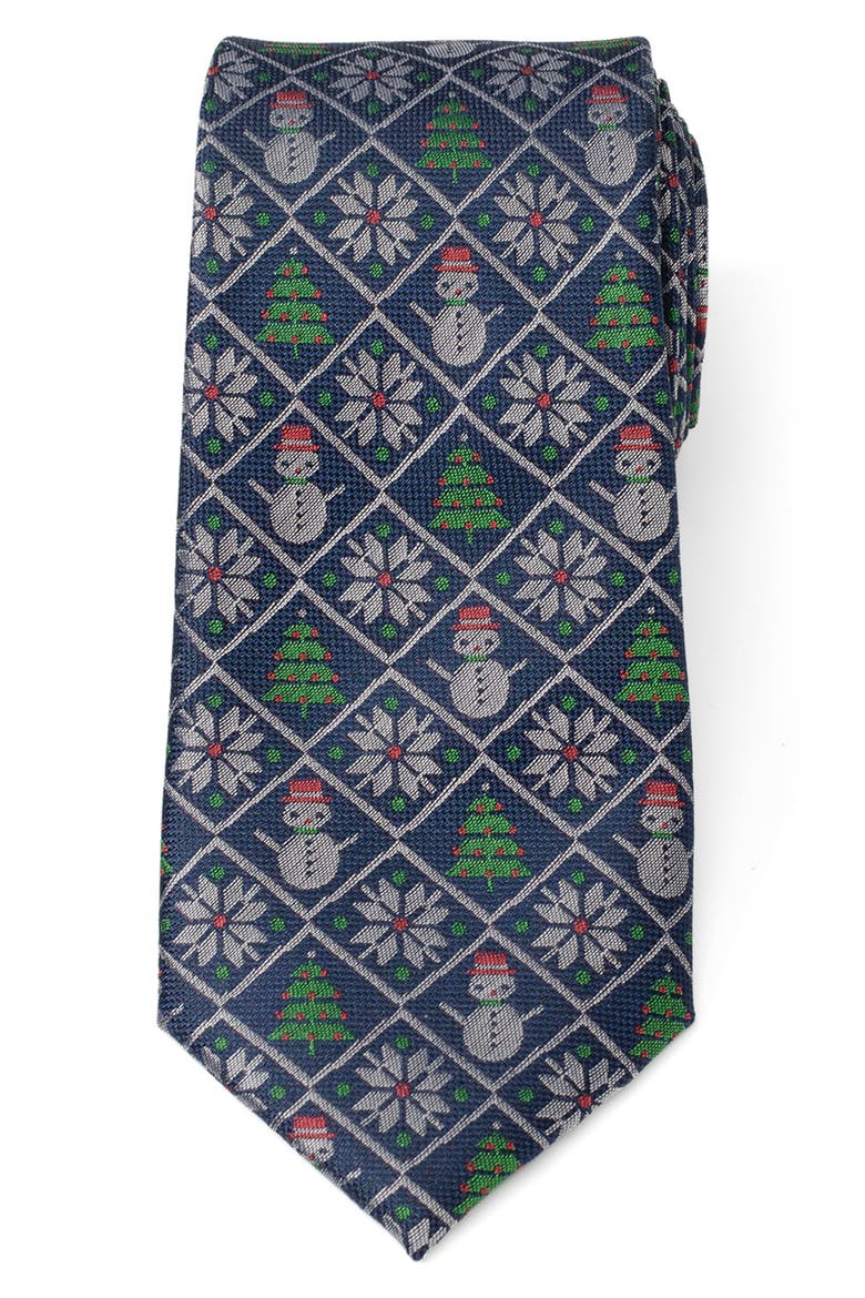 Sweater Weather Silk Blend Tie, Main, color, BLUE