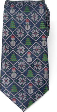 Cufflinks, Inc. Sweater Weather Silk Blend Tie