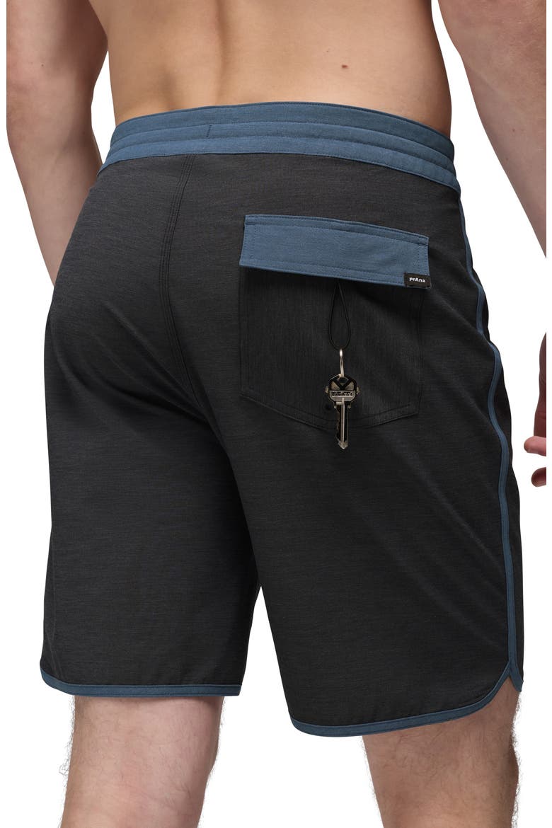 6-Inch Board Shorts, Alternate, color, BLACK