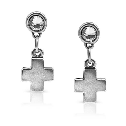 Bowood Lane Sable Earrings In Gray